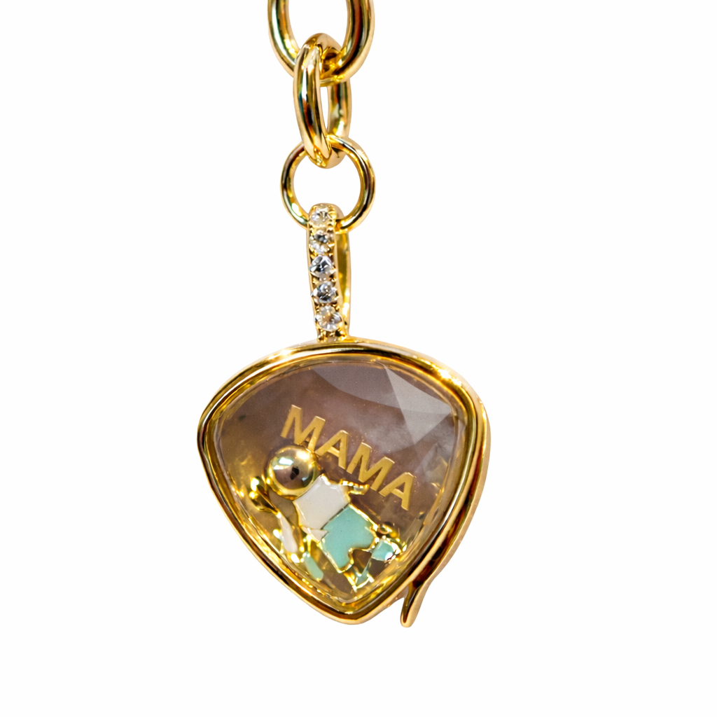 Chunky Crystal Love Locket