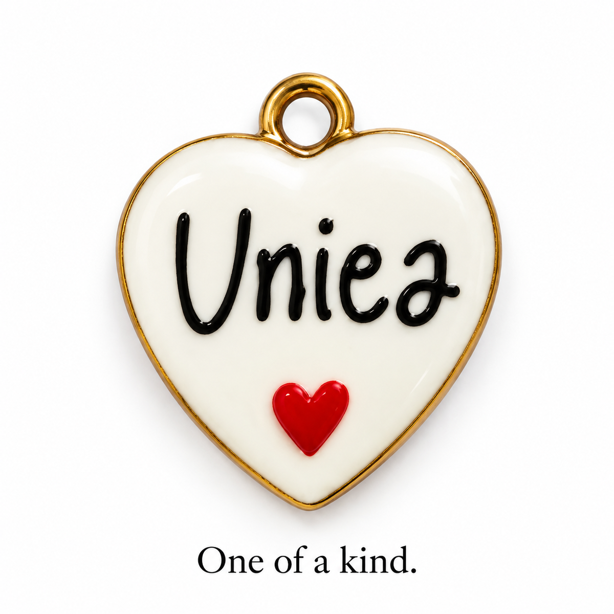 UNICA — “One of a Kind” Italian Heart Charm