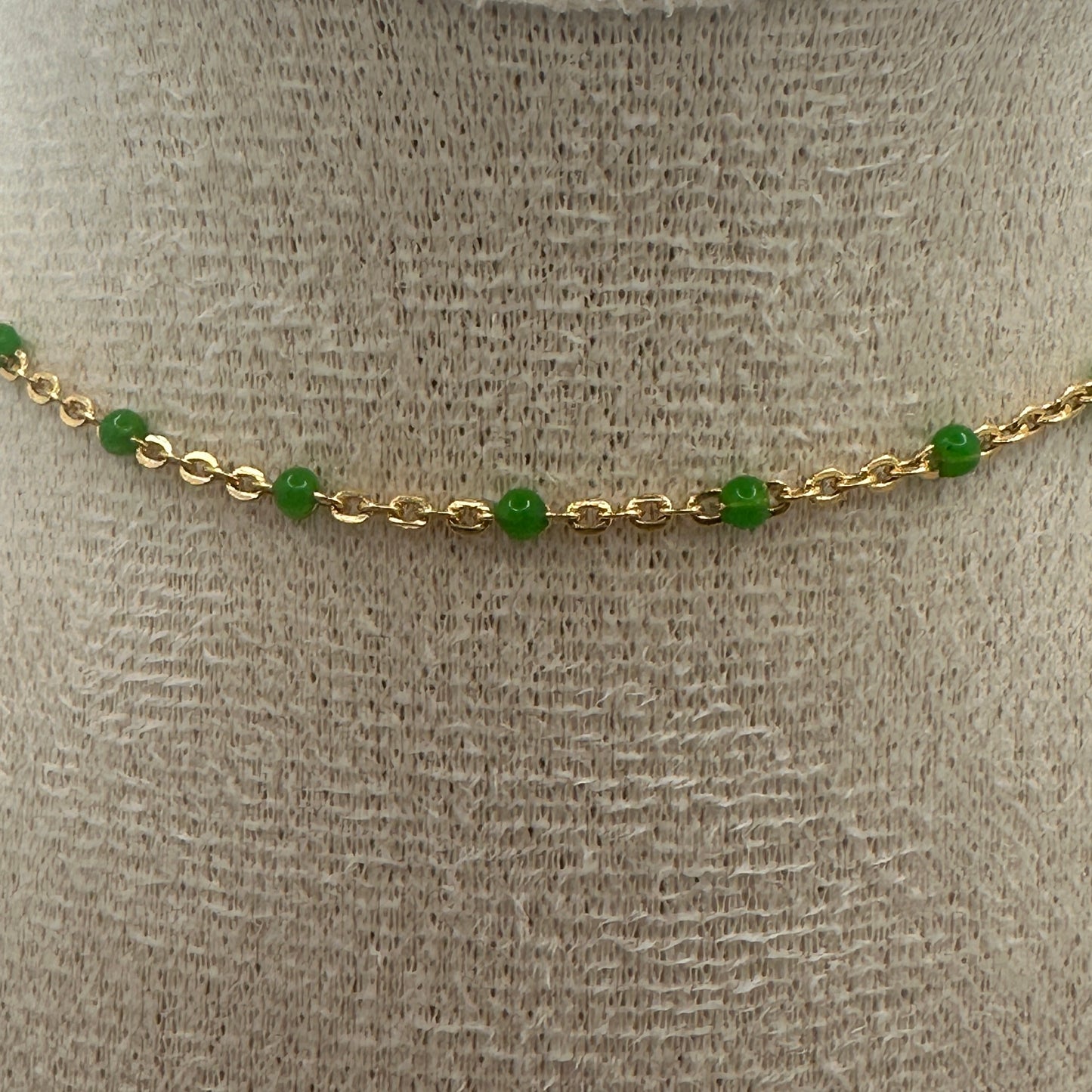 Green Saint-Tropez Anklet