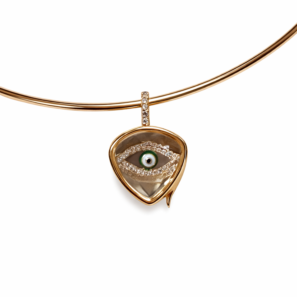 Choker with love locket