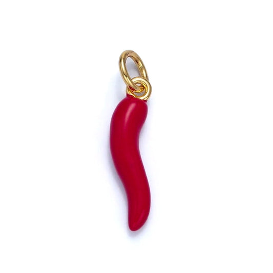 Red Italian horn