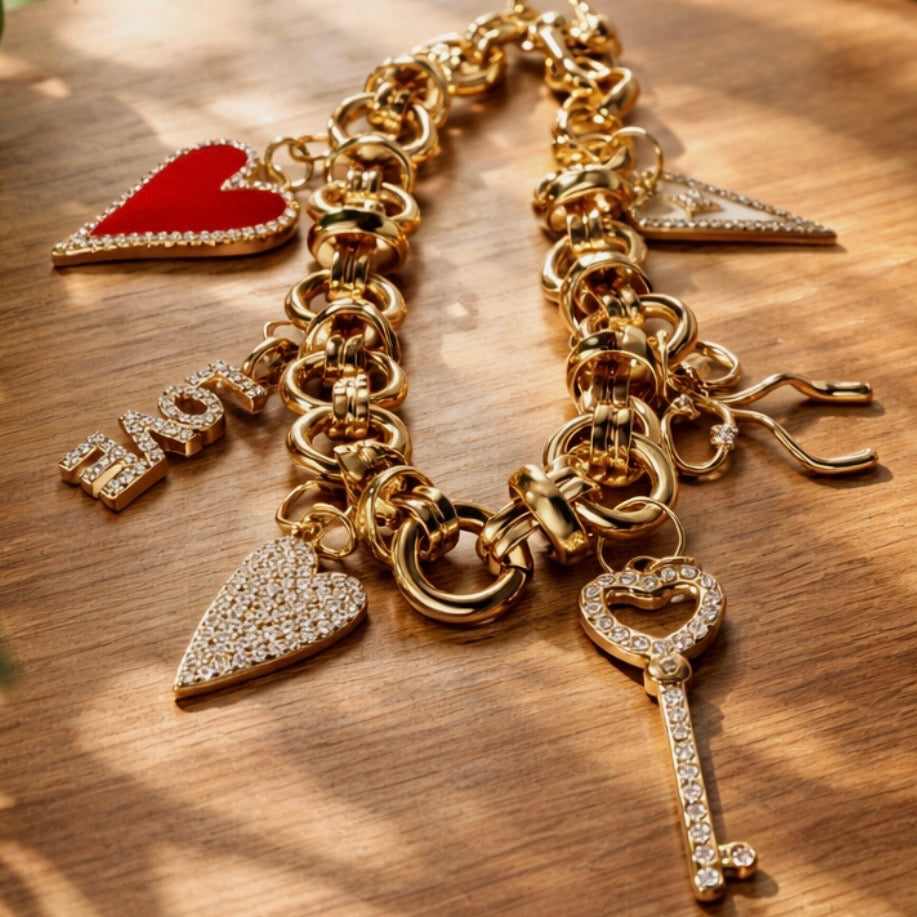 Vintage charm bracelet