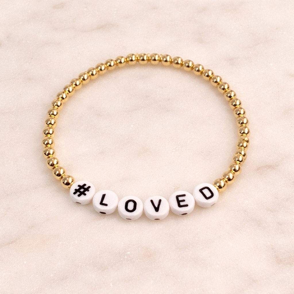 Custom 14k Gold Words