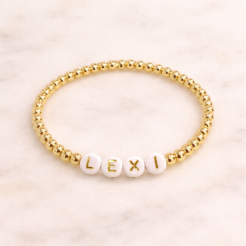 Custom 14k Gold Words